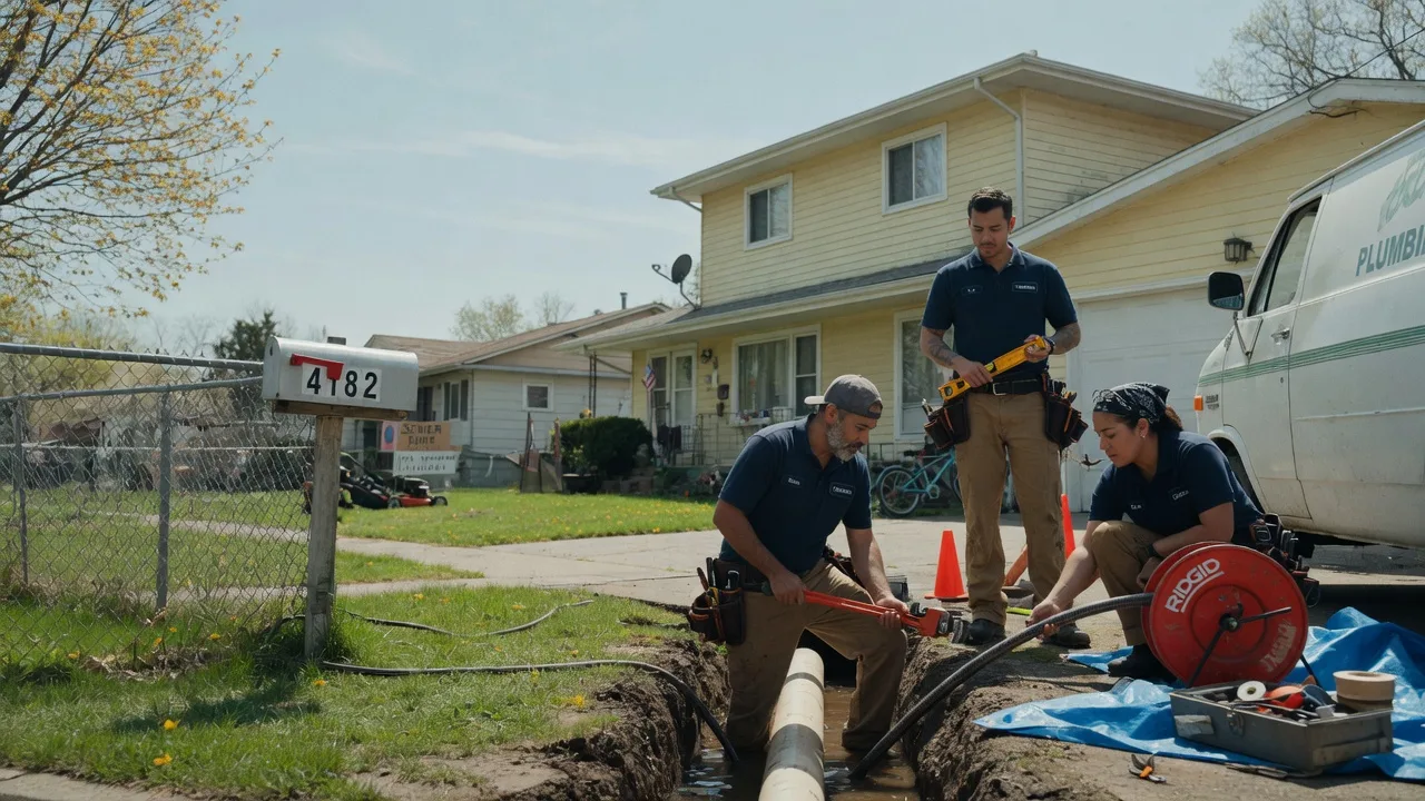 Gas Line Repair in Brooklyn, WI near me